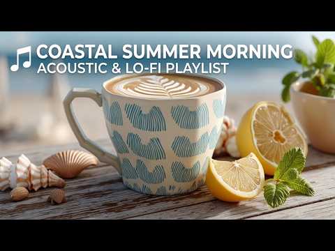 Coastal Summer Morning - Bossa Nova Coffee & Gentle Beach Breeze Relaxing Cafe Music Mix
