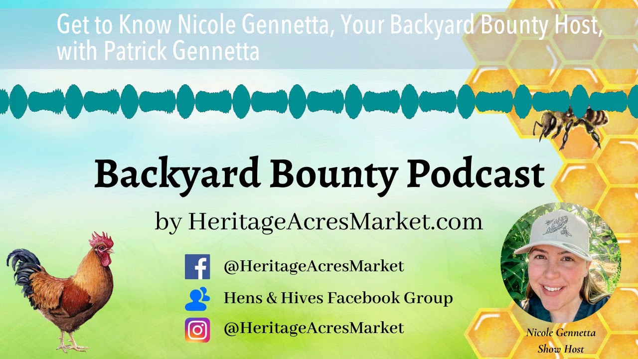 Get to Know Nicole Gennetta, Your Backyard Bounty Host, with Patrick Gennetta