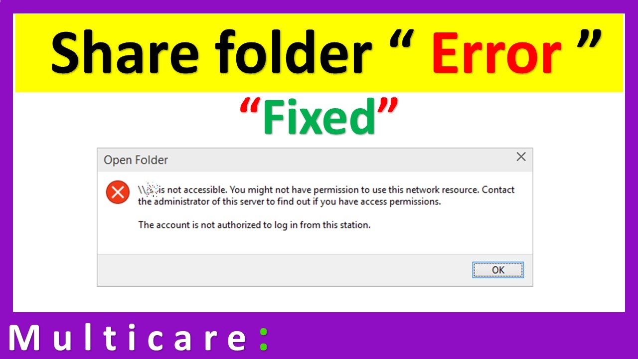 You might not have permission to use this network... - youtube