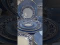 Luxury Gold Dinner Set | Modern Ceramic Tableware |Türk sofralarının şıklığı#kitchen #luxery