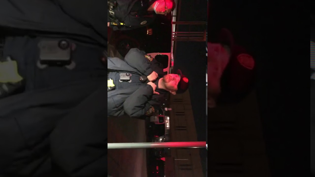 Humble,Tx.- Floyd in cuffs-Lt goes at Patrick