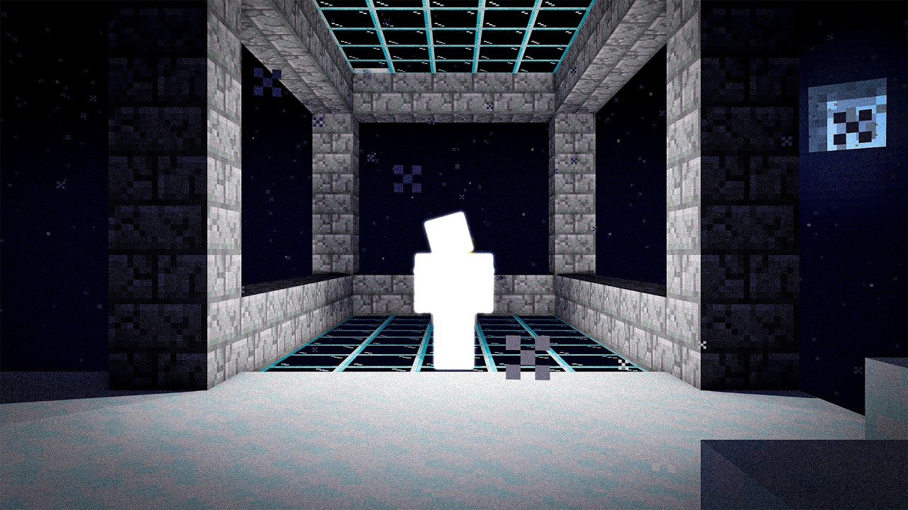 Esse mundo do Minecraft esconde um mistério assustador