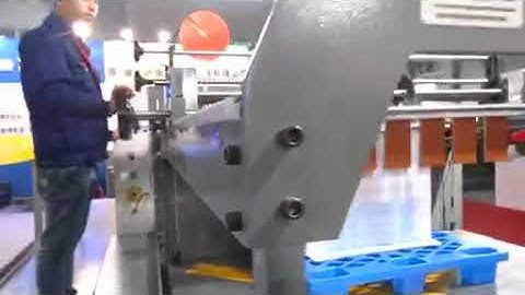 Servo Precision High Speed Sheet Cutter Machine