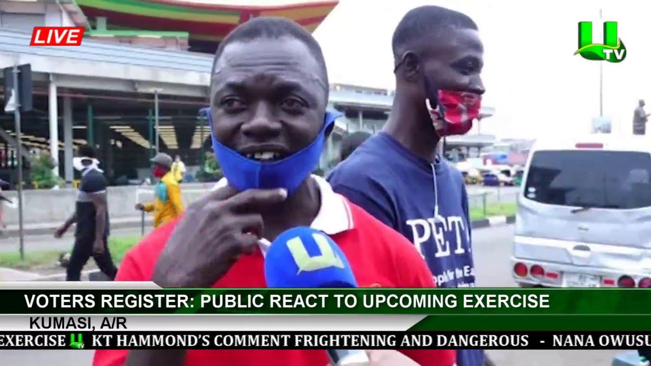Voter ‘S Register: Public Reacts To Upcoming Exercise In Kumasi