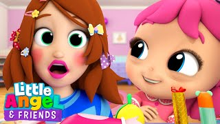 Jill's Hair and Makeup Playtime Salon | Little Angel And Friends Kid Songs