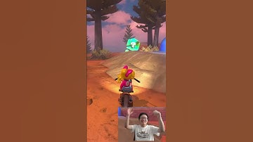 MY REACTION TO FINALLY FINDING THE LAST P-SWITCH!! #shorts #mariokartworld