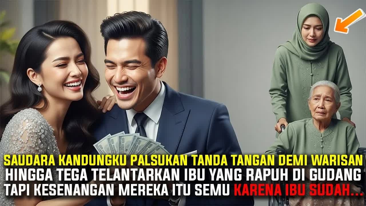 Saudara Kandungku Palsukan Tanda Tangan Demi Tanah Warisan & Tega Telantarkan Ibu di Gudang Tapi…