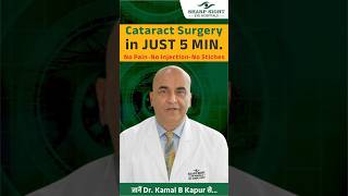 Fastest Cataract Surgery in India | 5 Min, No Stitch, No Pain!