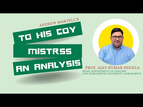 Detailed Analysis Of To His Coy Mistress