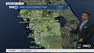 Cold Front Moving Through SWFL
