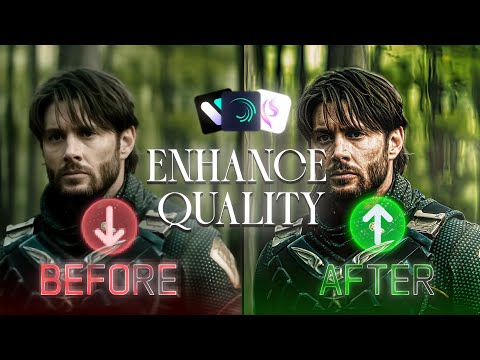 ENHANCE Your Video QUALITY LIKE TOPAZ On MOBILE 🔥 don't skip