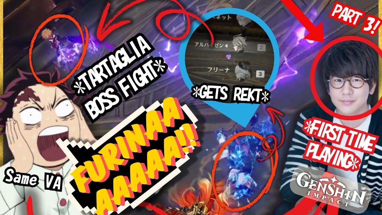 This Famous JP VA Thought FIGHTING Tartaglia Was EASY... (it wasn't) | Natsuki Hanae Genshin