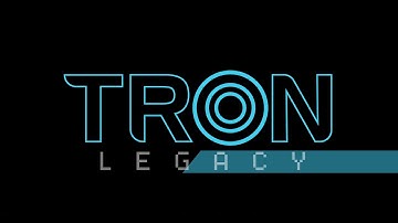 Tron Legacy Movie Title Intro