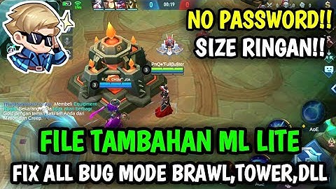 Data Fix All Bug Mode Brawl Tower Dll | File Tambahan ML Lite