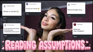 READING YOUR ASSUMPTIONS