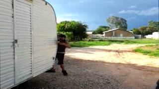FIRE ON THE YARD AFTER EFFECTS TEST