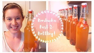 Kombucha Bottling | Flavoring Kombucha | Second Ferment