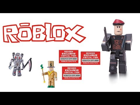 Opening Three Roblox Figures Roblox Series 1 Toys Roblox Toys