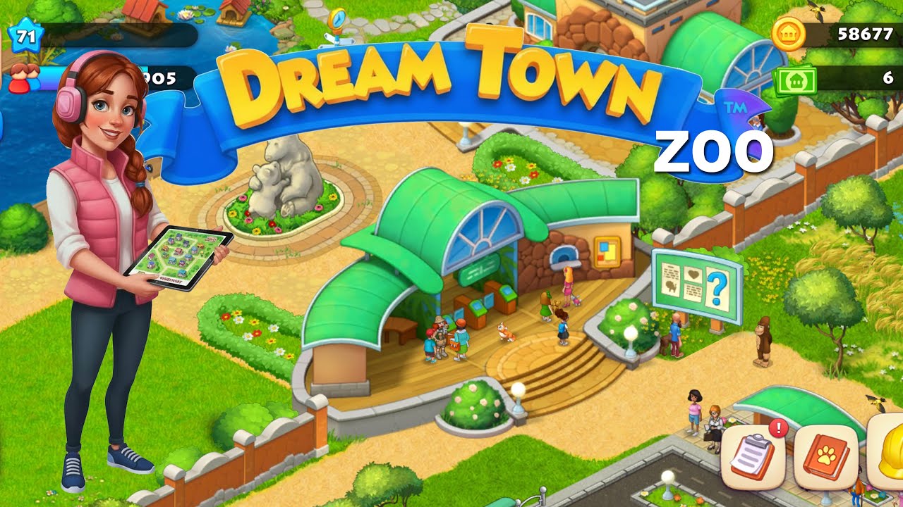 Township Zoo Adventure: Unlock Animals & Build Habitats!