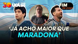 MESSI É MAIOR QUE MARADONA? CASAGRANDE SE RENDE AO CRAQUE DA ARGENTINA APÓS 2 GOLS NA ÁUSTRIA