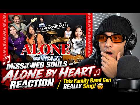MISSIONED SOULS – Alone by Heart REACTION | This Family Band Can REALLY Sing! 🤯
