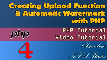 Creating Upload Function and Automatic Watermark with PHP, 4, Show Image with Watermark