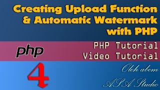 Creating Upload Function and Automatic Watermark with PHP, 4, Show Image with Watermark