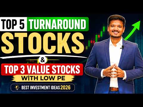 ๐ฅTop 5 Turn Stocks and Top 3 Value Stocks with Low PE ๐ฅ