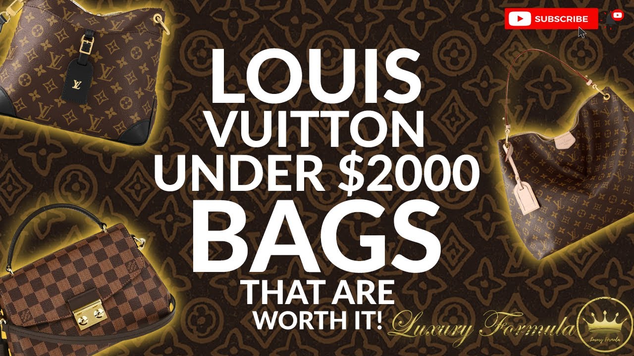 Louis Vuitton Under 2000 USD 👜 - Louis Vuitton Bags worth the investment  2023 