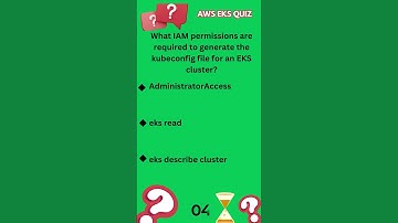 #AWS #EKS #quiz #subscribe #DevOps #Interview #CheckPlaylists
