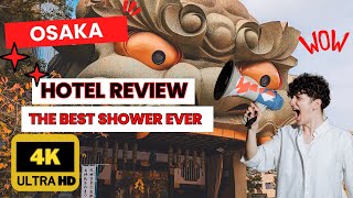 Osaka hotel review: Love the shower but not the location
