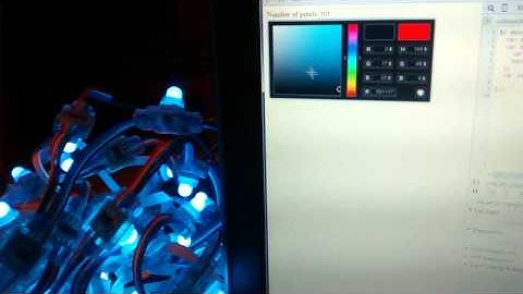 Demo: NodeJS Arduino LEDs (WS2811, WS2812, Neopixel)