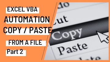 Excel Copy and Paste using VBA | Learn how to automate your reports [2021]