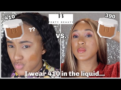 Umm, really? | NEW Fenty Beauty Soft Matte POWDER Foundation | Shades 410 AND 390