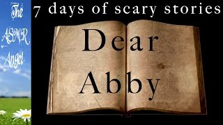 ASMR Close up Ear to Ear Unintelligible Whisper - DEAR ABBY