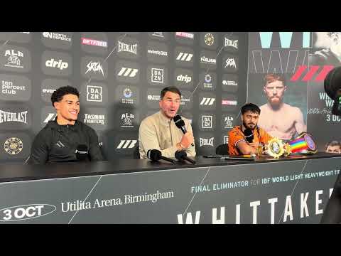 TWO FUTURE WORLD CHAMPIONS?! HAMZA UDDIN AND ODEL KAMARA POST FIGHT PRESS CONFERENCE!!