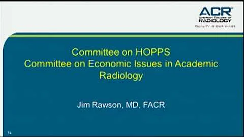 Economics - Committee on HOPPS - Jim Rawson