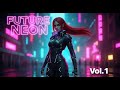 Purple Neon Sky  | Night Drive Synthwave for Deep Focus &amp; Relaxing