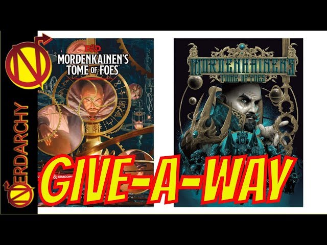 絶版 初版 D&D 5e Mordenkainen’s Tome of Foes MORDENKAINEN'S TOME OF FOES for 5e D&D First Look and Flip Through