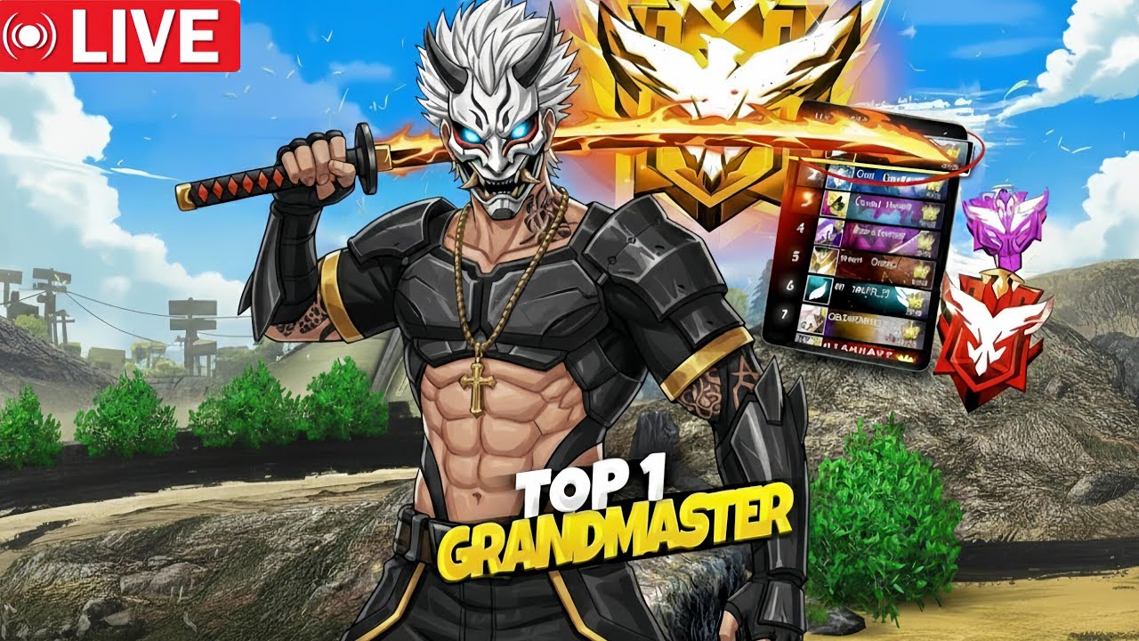 Zero Is Live☠️ Road to Master! 🔥 Free Fire Rank Push! 