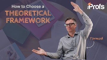 HOW TO CHOOSE A THEORETICAL FRAMEWORK | DISSERTATION GUIDE