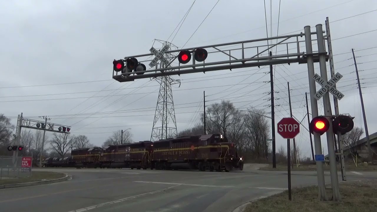 Old Raymond Street & West Street Railroad Crossing, Indianapolis, IN