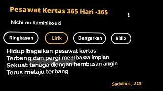 Download Lagu Lirik lagu Pesawat keras 365 hari-365 MP3