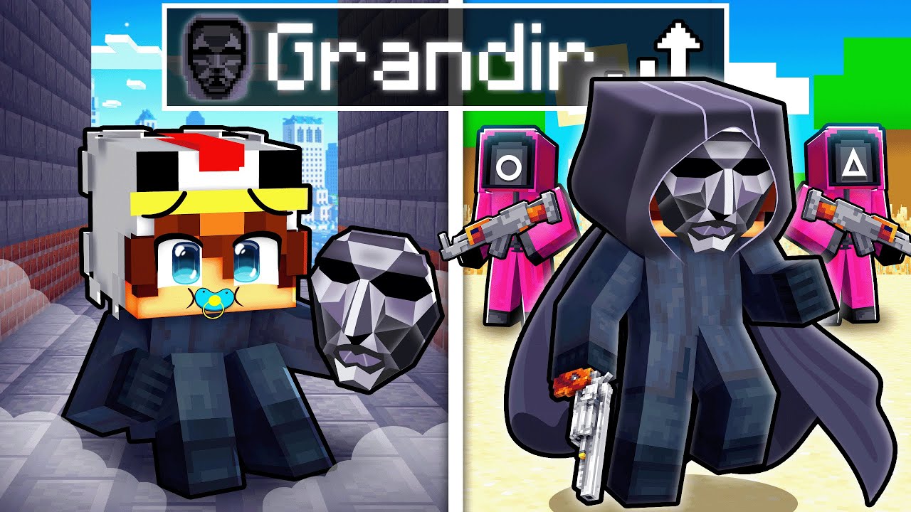 Grandir en tant que MAITRE du JEU sur Minecraft !