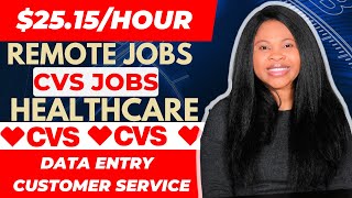Data Entry Work From Home Jobs 2023: Remote Jobs, w/ CVS (Healthcare, Customer Service, WFH Jobs)