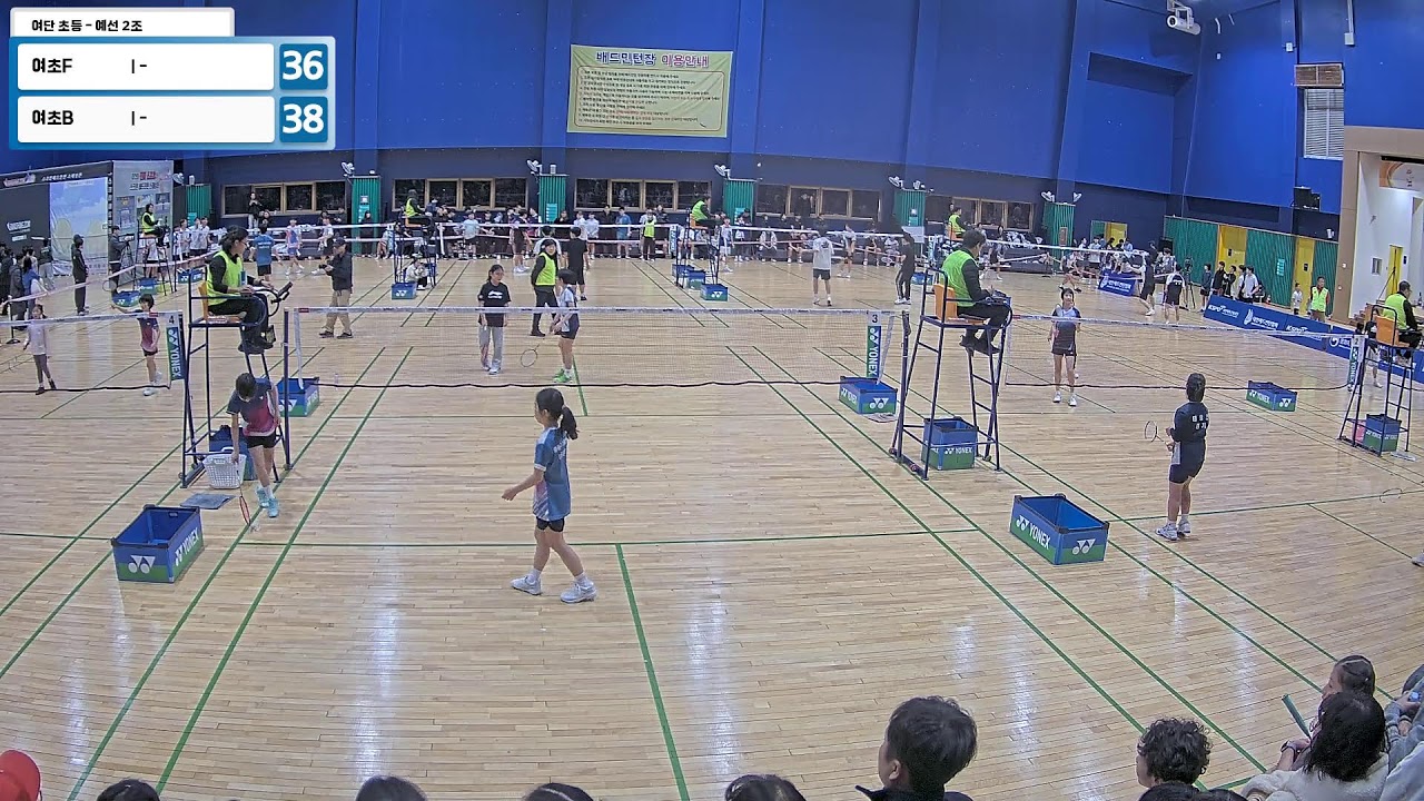 여단 초등 - 예선 2조| (-) 여초F vs (-) 여초B[2025청소년스포츠한마당]