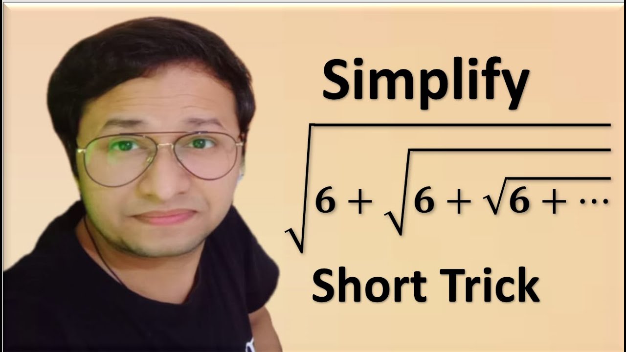 simplification I Class 9 I Class 10 I short tricks I Square roots - YouTube