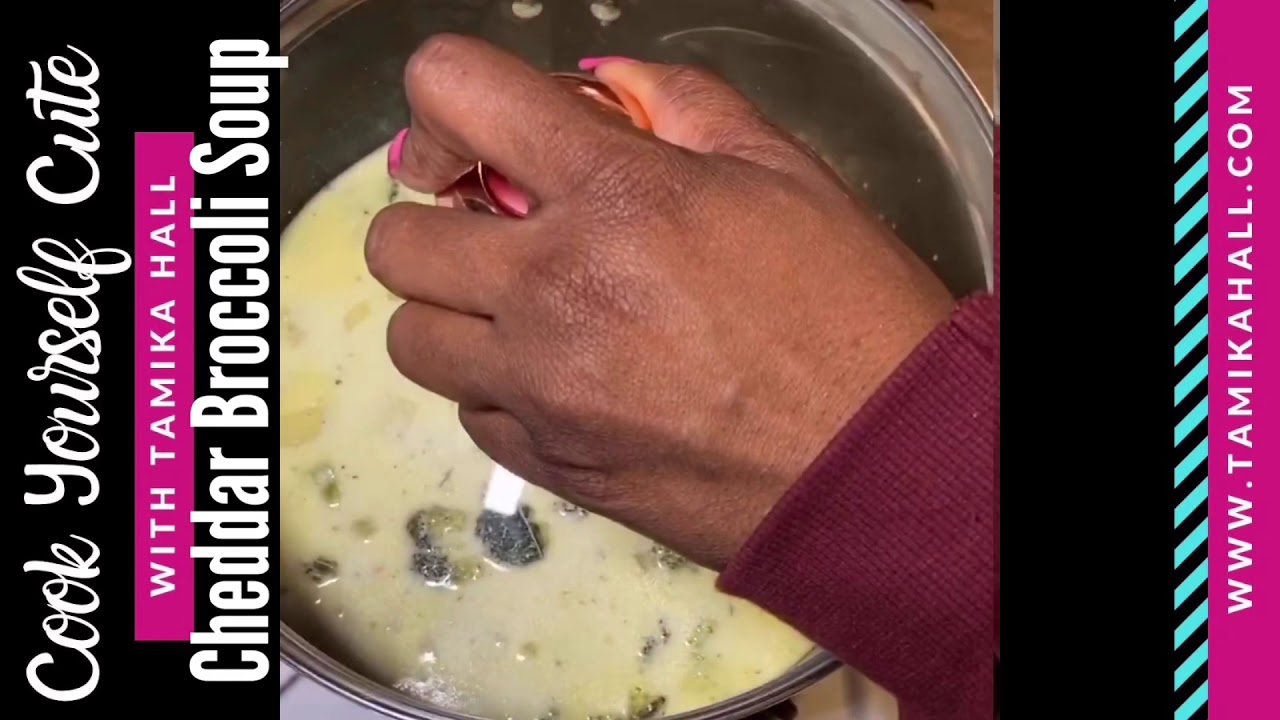 Easy Cheddar Broccoli Soup
