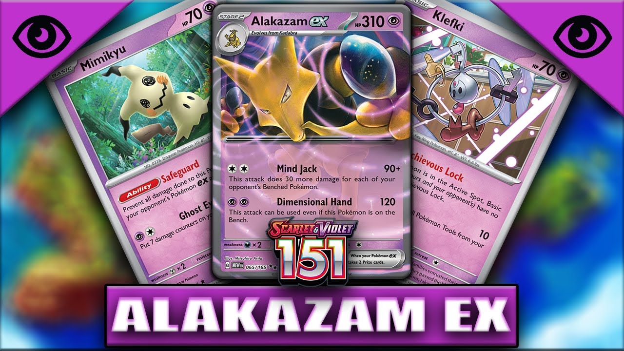 The BEST Cards For Your ALAKAZAM Ex Deck (Pokemon 151) 