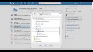Move File-Folder in Box.com screenshot 4